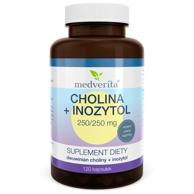 Medverita - Kolin och inositol - 120 kapslar – Medverita