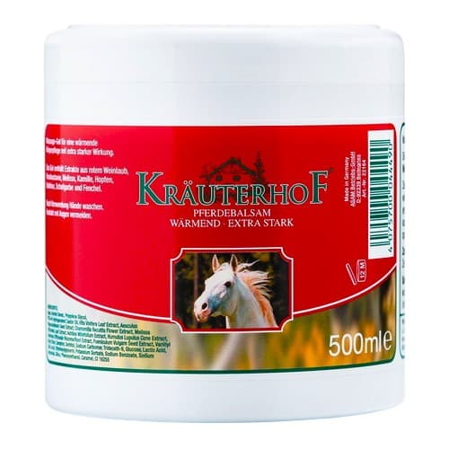 Krauterhof - Horse Ointment Strong Warming 500ml
