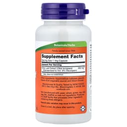 NOW Foods - Olive Leaf Extract, 500mg - 60 Vcaps