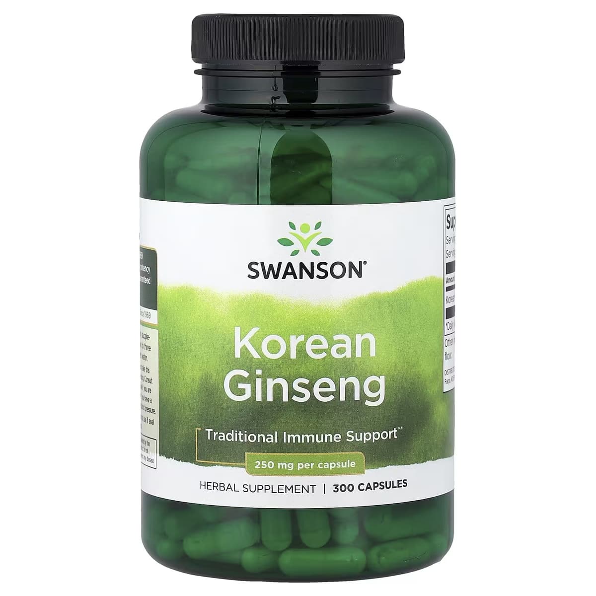 Swanson - Korean Ginseng - 300 Capsules