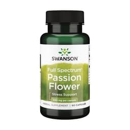 Swanson - Full Spectrum Passion Flower - 500mg, 60 Caps