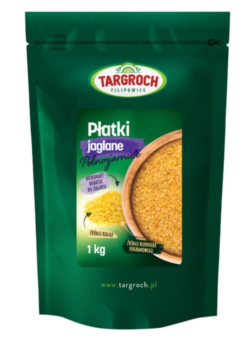 Targroch - Millet Flakes - 1 kg – Targroch förpackning