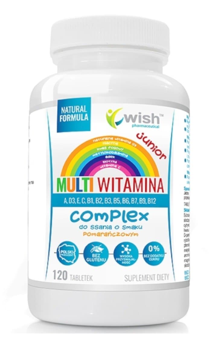 Wish - Multivitamin Junior Complex - 120 Tabs