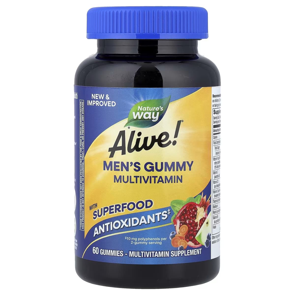 Nature's Way - Mænds Gummy Multivitamin - 60 Gummier