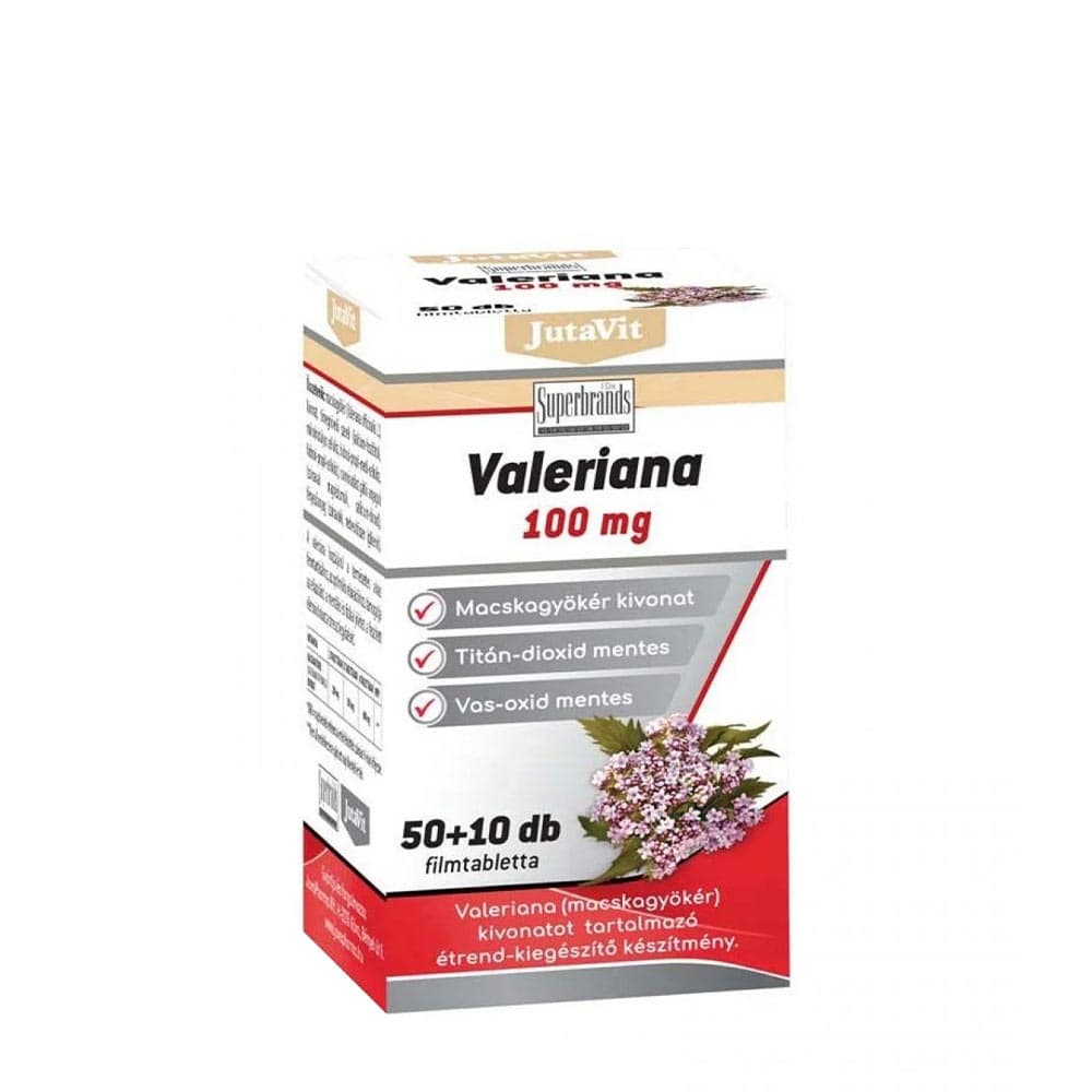 Jutavit - Valerian - 60 Tabs – Jutavit förpackning