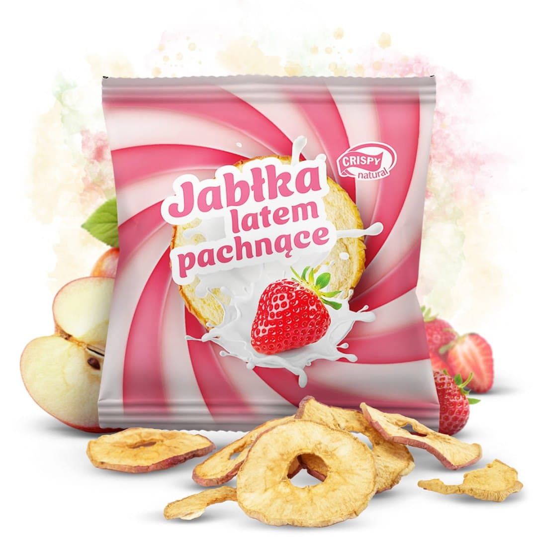 Crispy Natural - Apple Summer Scented - 18g – Crispy Natural förpackning