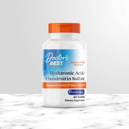 Doctor's Best - Hyaluronic Acid + Chondroitin Sulfate with Biocell Collagen - 60 Capsules