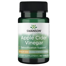 Swanson - Apple Cider Vinegar, 200mg Double-Strength