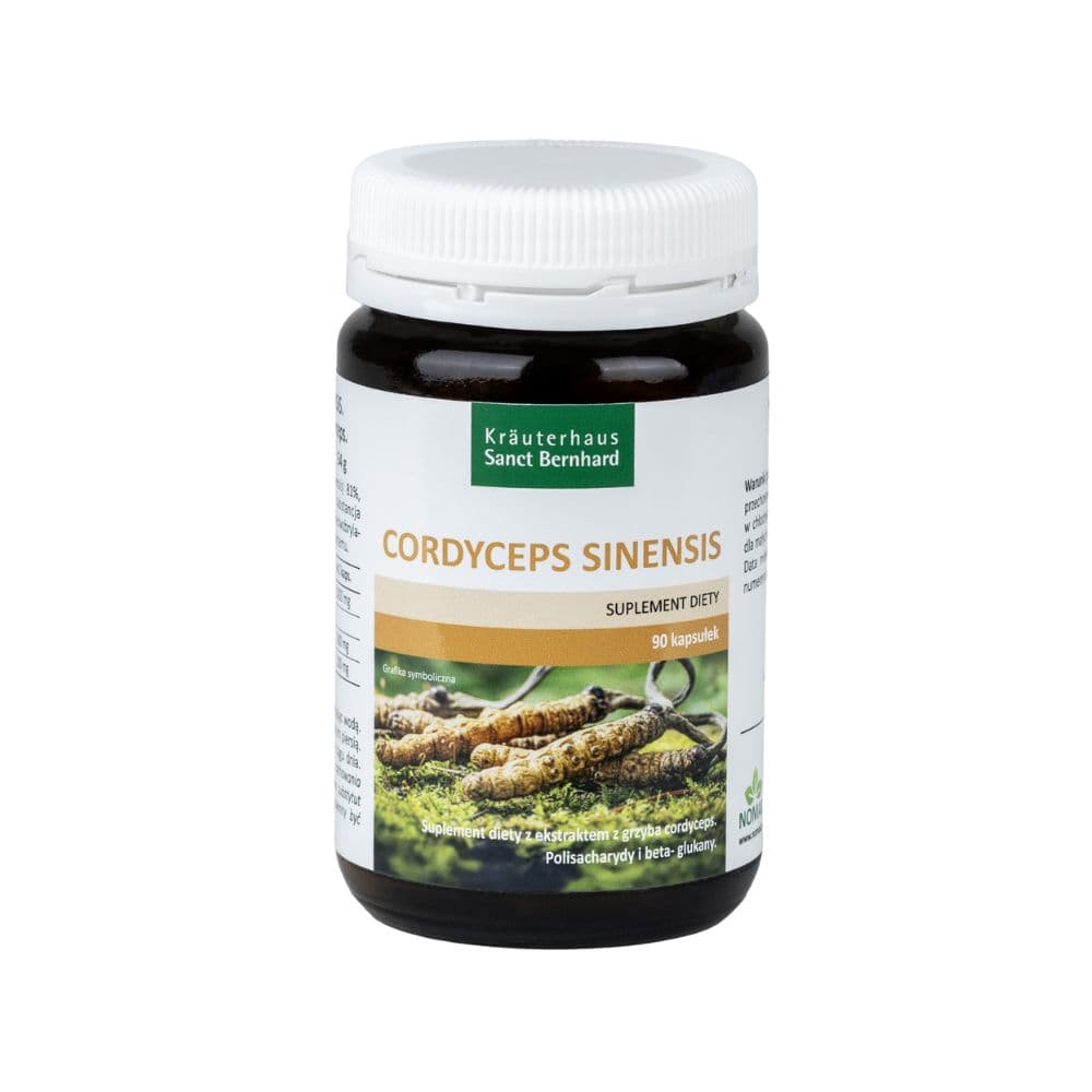 Kräuterhaus Sanct Bernhard - Cordyceps Sinensis - 90 Caps