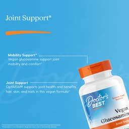 Doctor'S Best - Vegan Glucosamine With Greengrown, 1500mg - 180 Vcaps