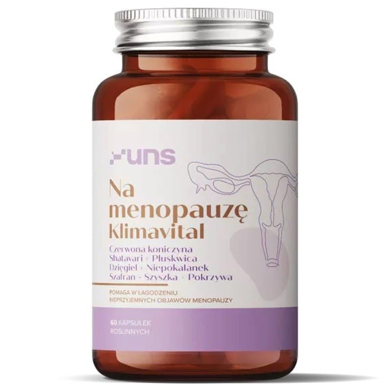 UNS - Menopause Klimavital - 60 Caps – UNS förpackning