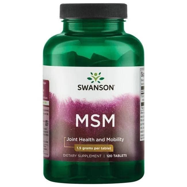 Swanson - MSM - 120 Tablets
