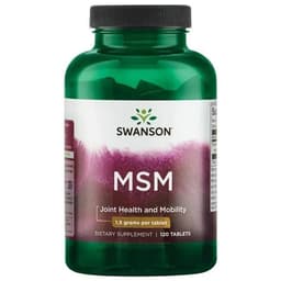 Swanson - MSM - 120 Tablets