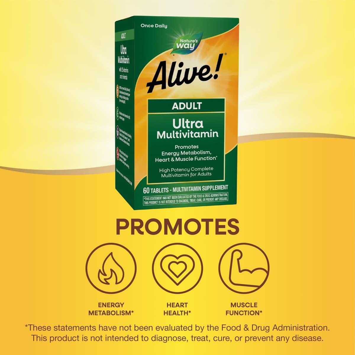 Nature's Way - Adult Ultra Multivitamin - 60 Tabs