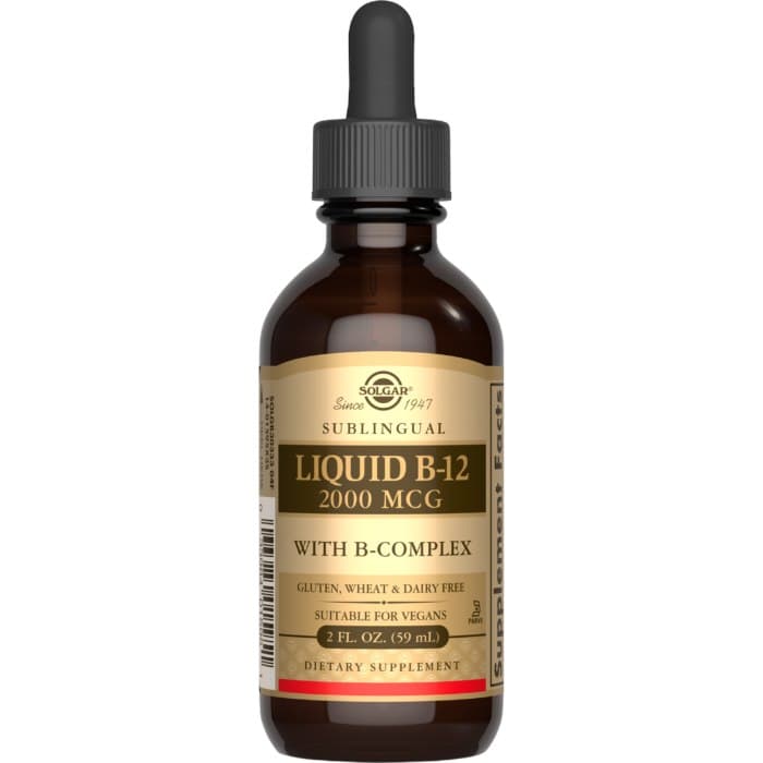Solgar - Liquid B-12 With B-Complex - 59ml