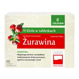 Colfarm - Żurawina 60 Tabs Colfarm - 60 Tabs