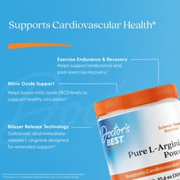 Doctor's Best - Pure L-Arginine Powder - 300g