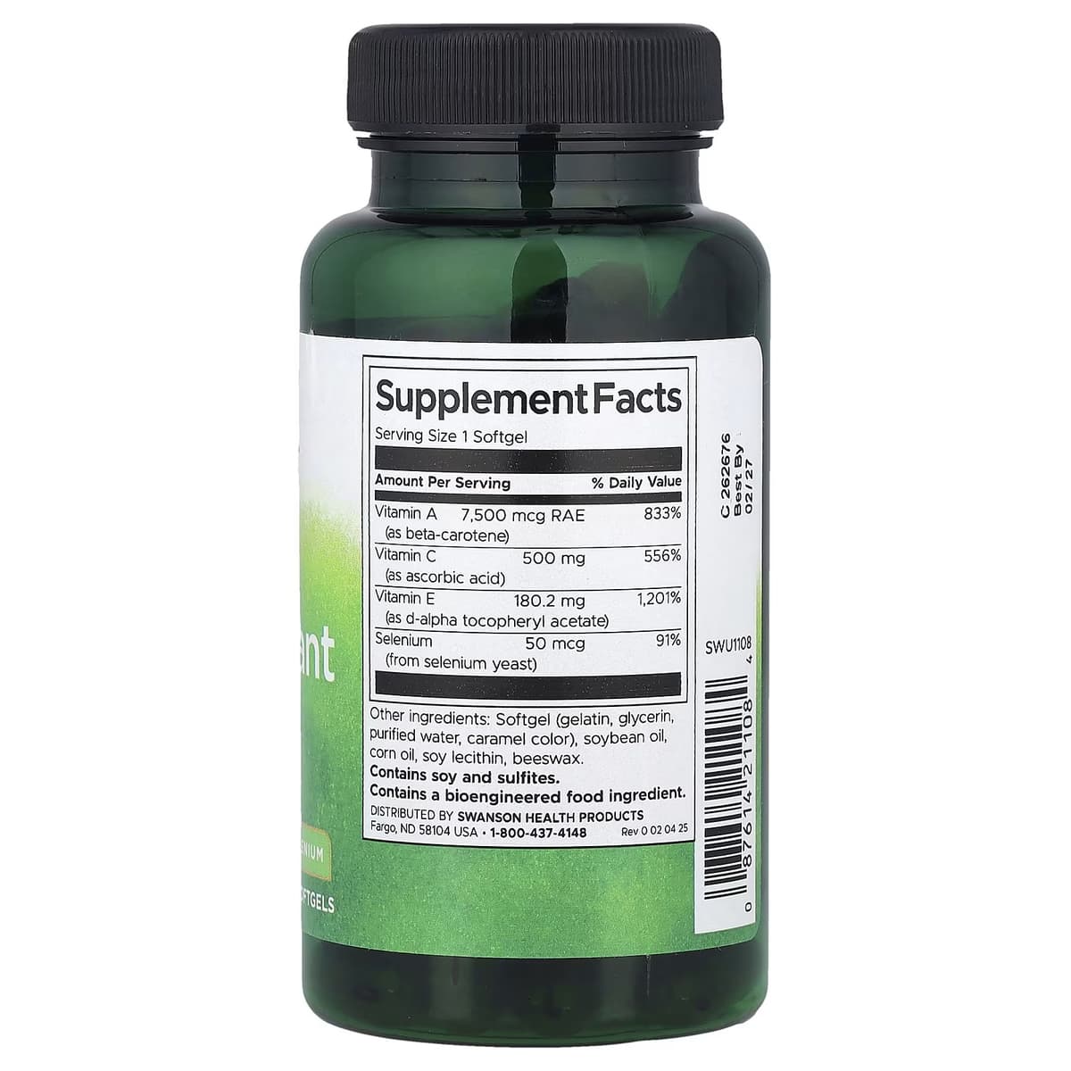 Swanson - Daily Antioxidant Boost - 60 Caps