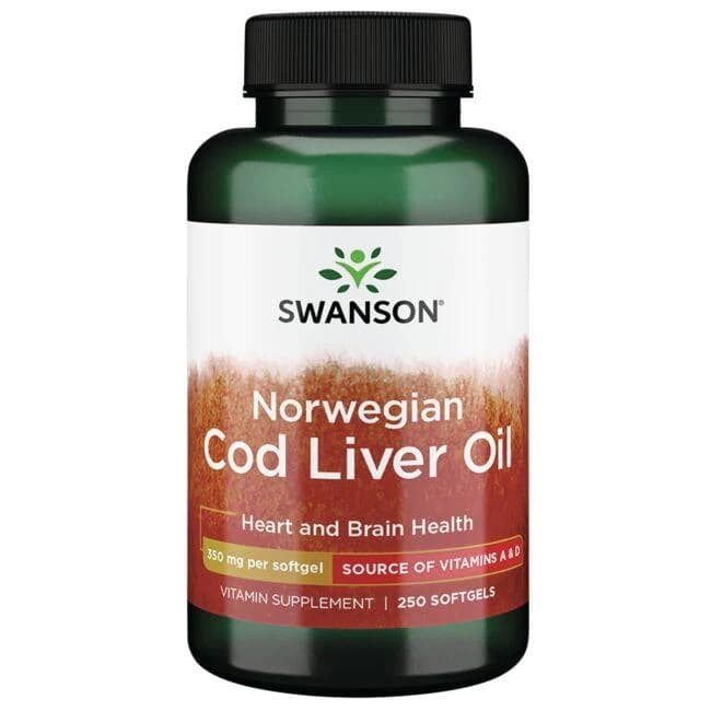 Swanson Cod Liver Oil – Swanson emballage