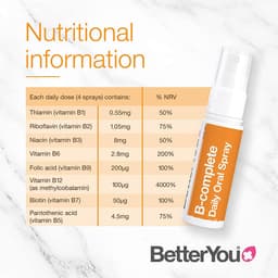 Better You - B-Complete Daily Oral Spray - Peach, Plum & Raspberry 25ml