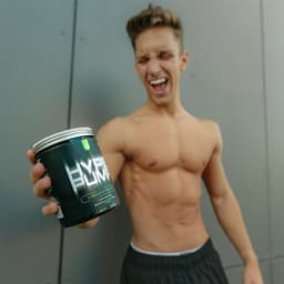 Nanosupps - HYPE Pump Preworkout Booster, Sour Green Apple Rings - 420g