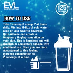Evlution Nutrition - Beta-Alanin - 200g