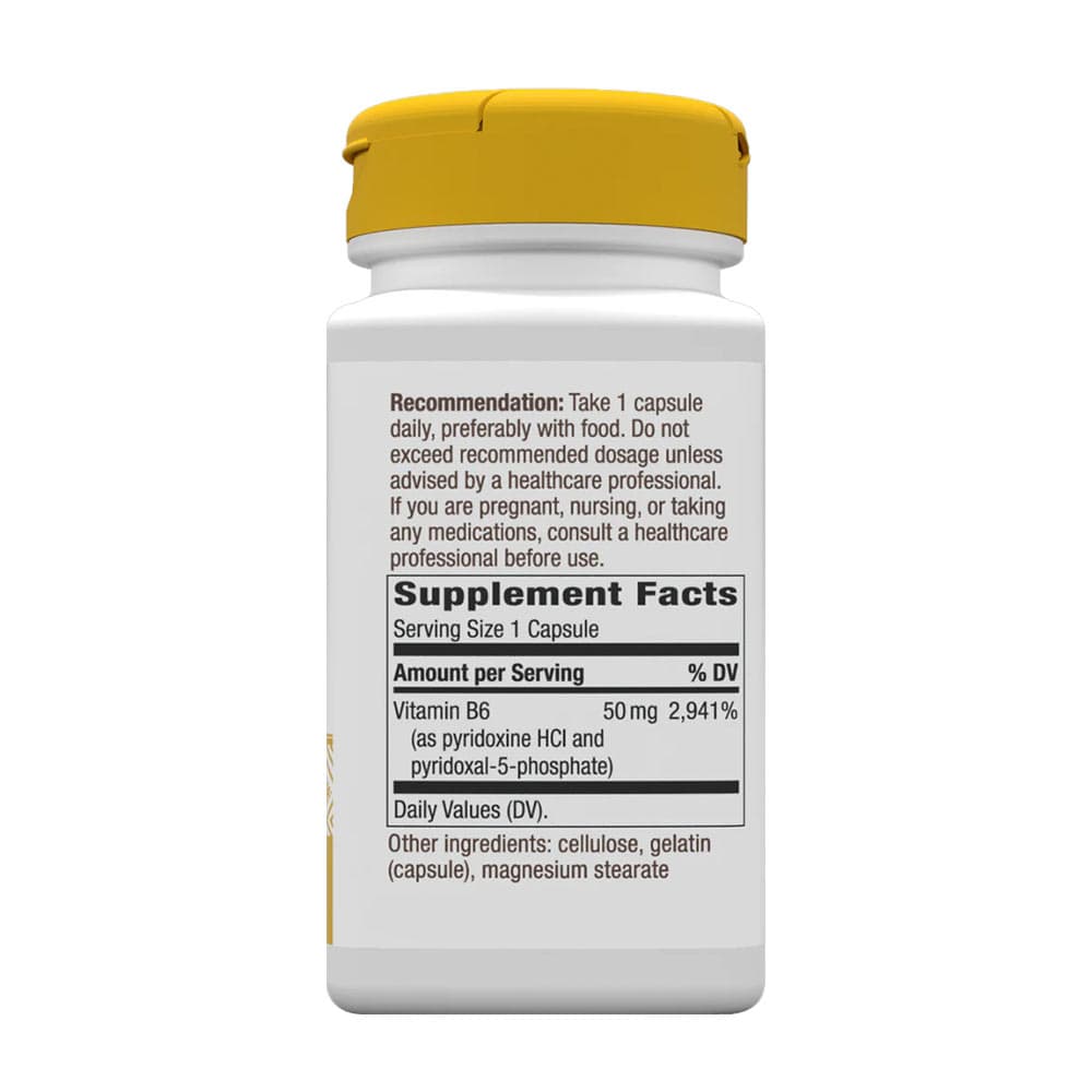 Nature's Way - Vitamin B-6 - 100 Caps