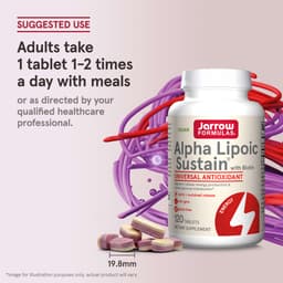Jarrow Formulas - Alpha Lipoic Sustain With Biotin - 60 Tabs