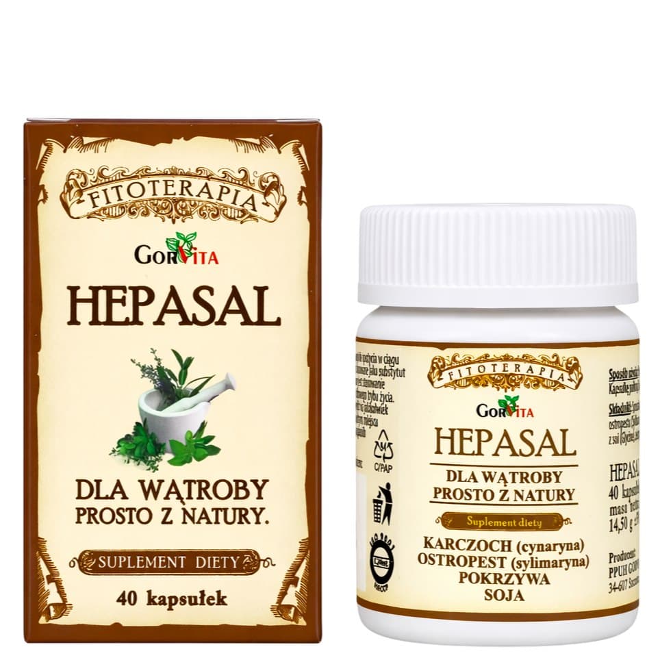 Gorvita - Hepasal - 40 Caps