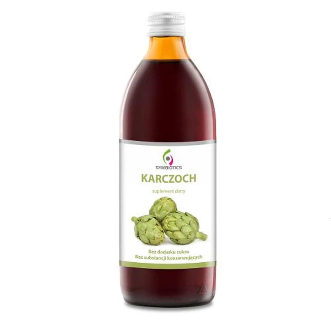 Symbiotics - Karczoch 500 ml – Symbiotics förpackning