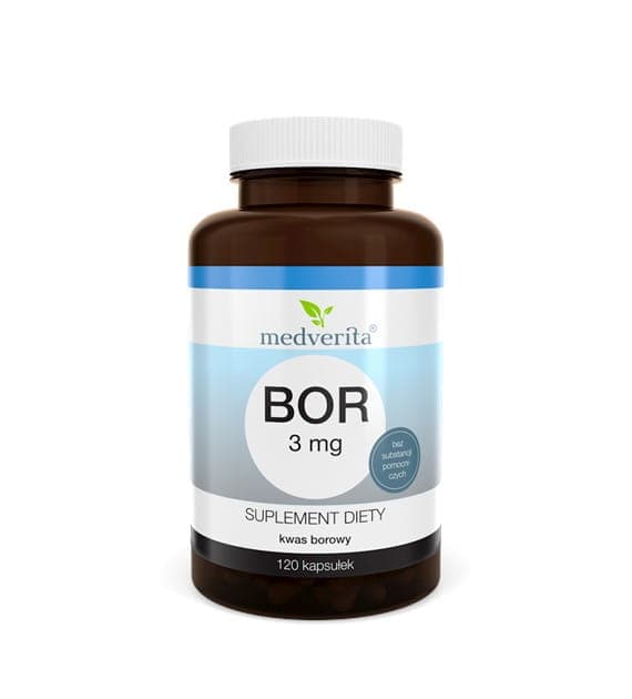 Medverita - Boron - 120 Caps – Medverita förpackning