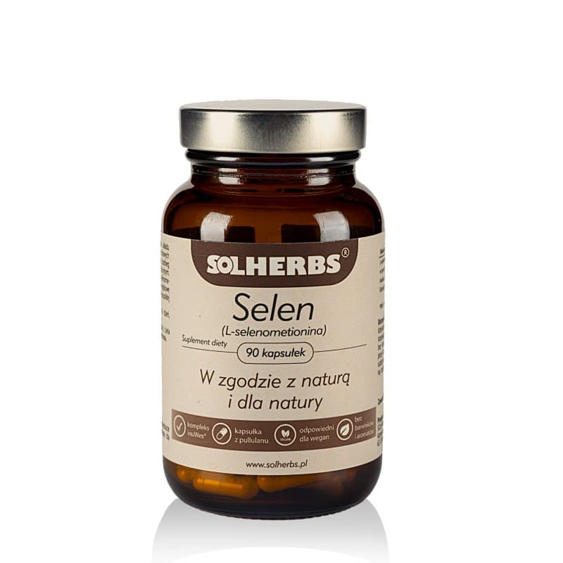 Solherbs - Selenium - 90 Caps – Solherbs förpackning