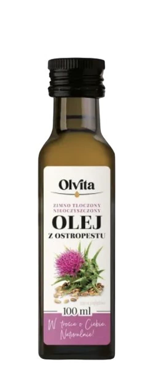 Olvita - Milk Thistle Oil Cold-Pressed – Olvita förpackning