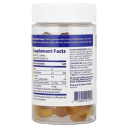 Enzymedica - Ginger & Vitamin B6 Gummies - Lemon Ginger - 60 Gummies