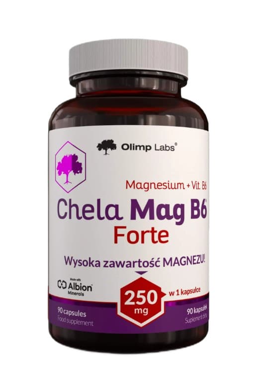 Olimp Labs - Chela Mag B6 Forte - 90 Caps – Olimp Labs förpackning