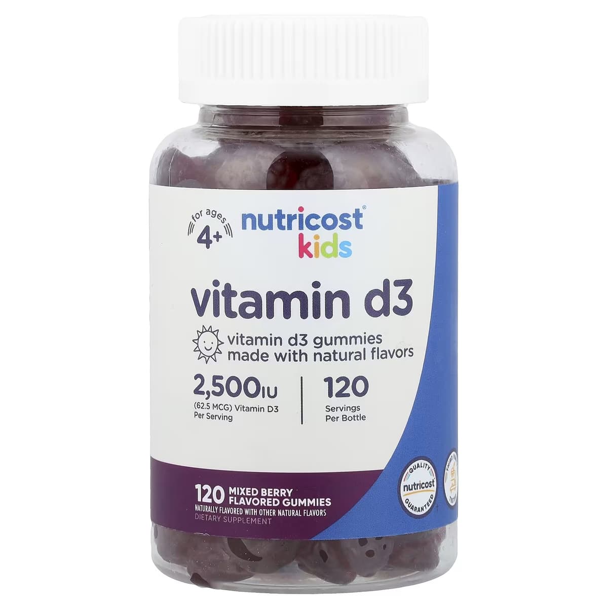 Nutricost - Kids Vitamin D3 - 120 Gummies