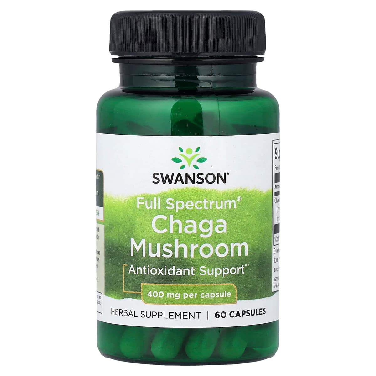 Swanson - Full Spectrum Chaga Mushroom - 60 Capsules