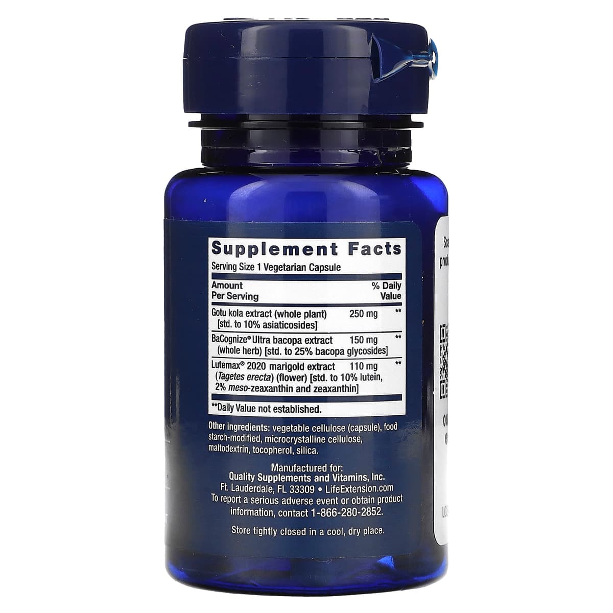 Life Extension - Quick Brain Nootropic - 30 Vcaps