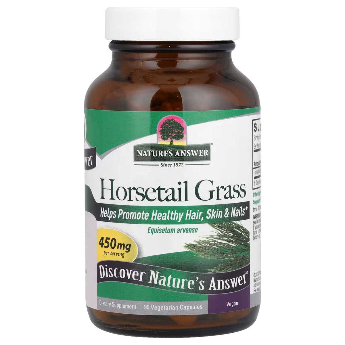 Nature'S Answer Hestehalegræs - 90 Vcaps