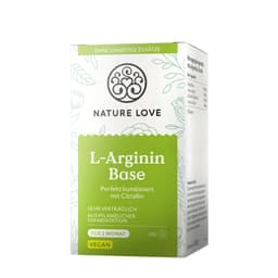 Nature Love - L-Arginine Base - 180 Caps