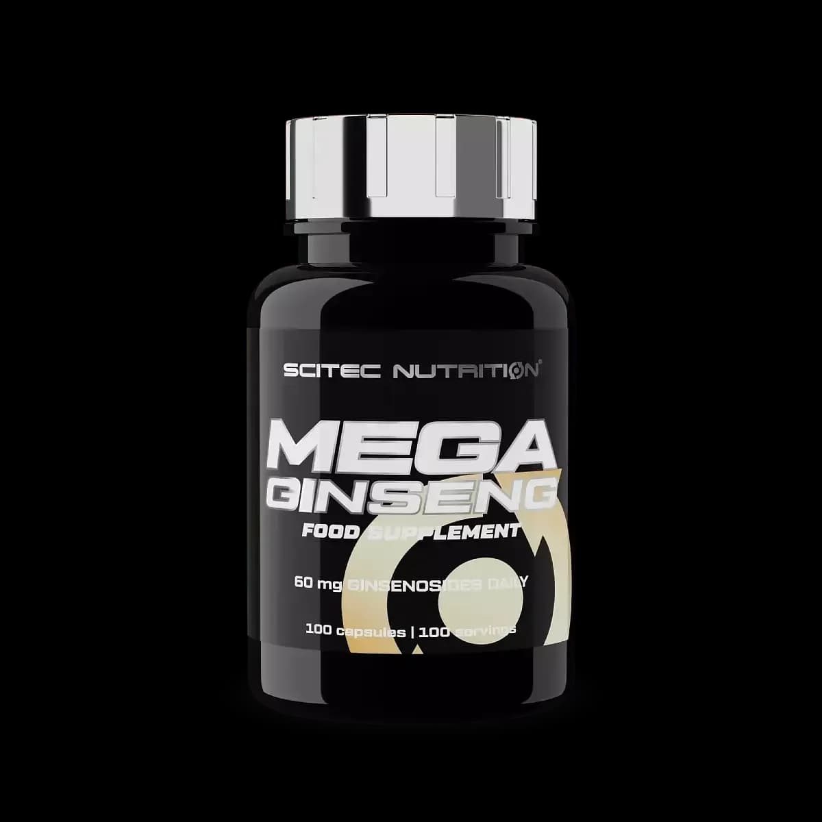 Scitec Nutrition - Mega Ginseng - 100 kapsler – Scitec Nutrition emballage