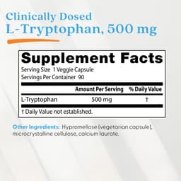 Doctor's Best - L-Tryptophan - 90 Veggie Caps