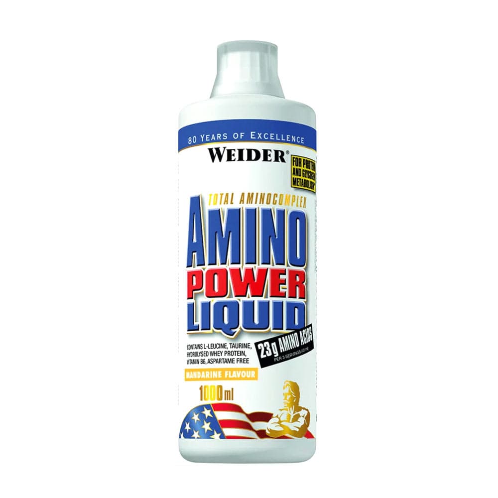 Weider - Amino Power Liquid - 1000ml – Weider förpackning