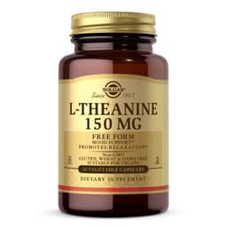 Solgar - L-Theanine - 60 Vegetable Caps - 60 caps