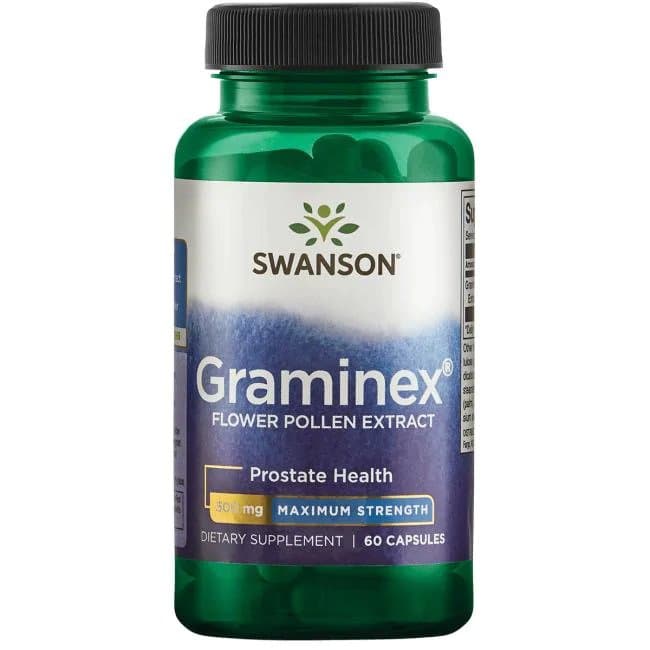 Swanson - Graminex Flower Pollen Extract - 60 Caps – Swanson förpackning