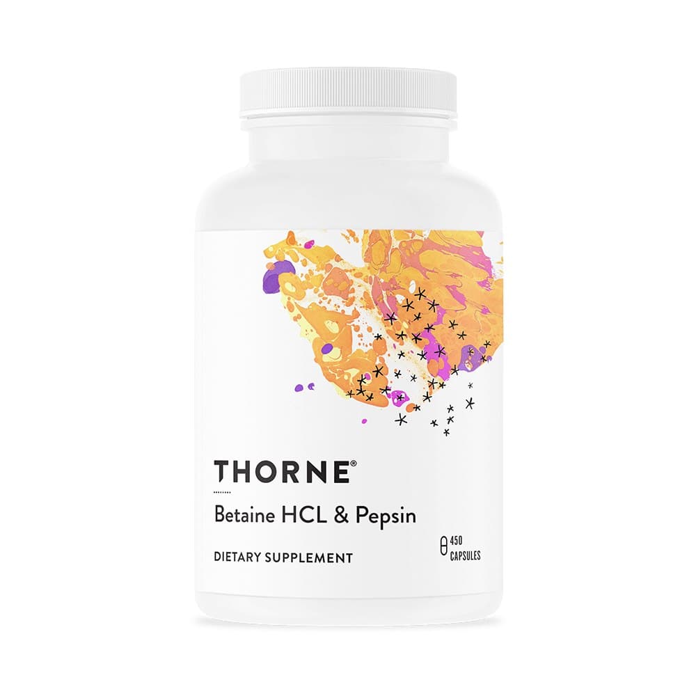 Thorne - Pepsin - 450 Caps – Thorne förpackning
