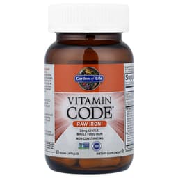 Garden Of Life - Vitamin Code Raw Iron - 30 Caps