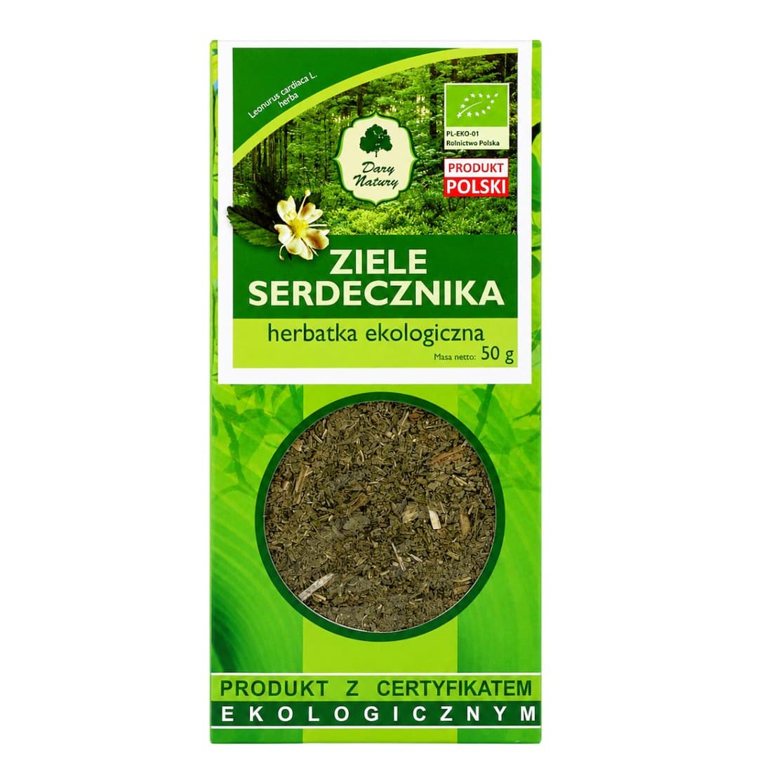 Dary Natury - Motherwort Herb - Herbal Supplement – Dary Natury förpackning