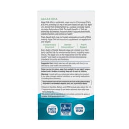 Nordic Naturals - Alga DHA - 30 Kapselia