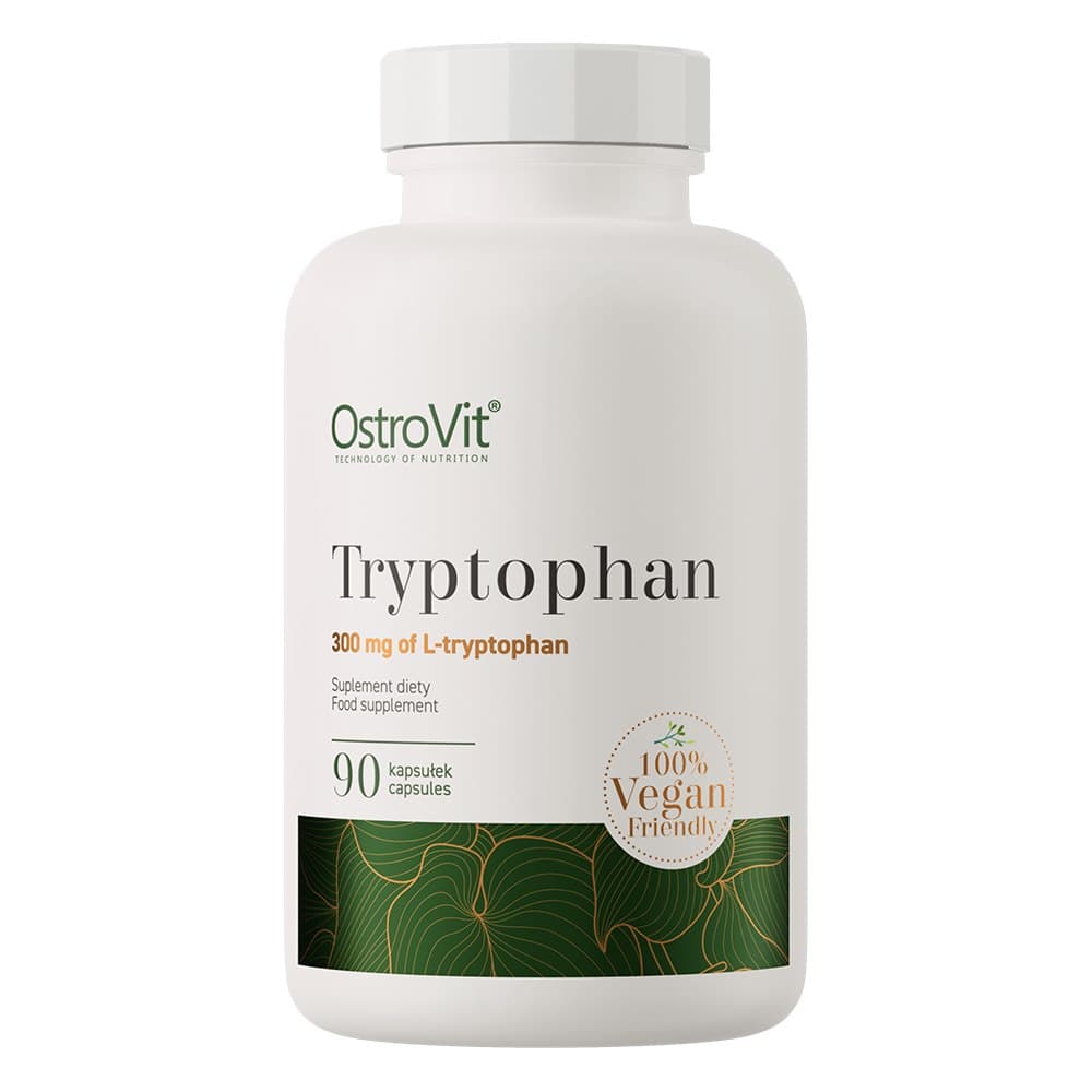 OstroVit - Tryptophan - 90 Caps – OstroVit förpackning